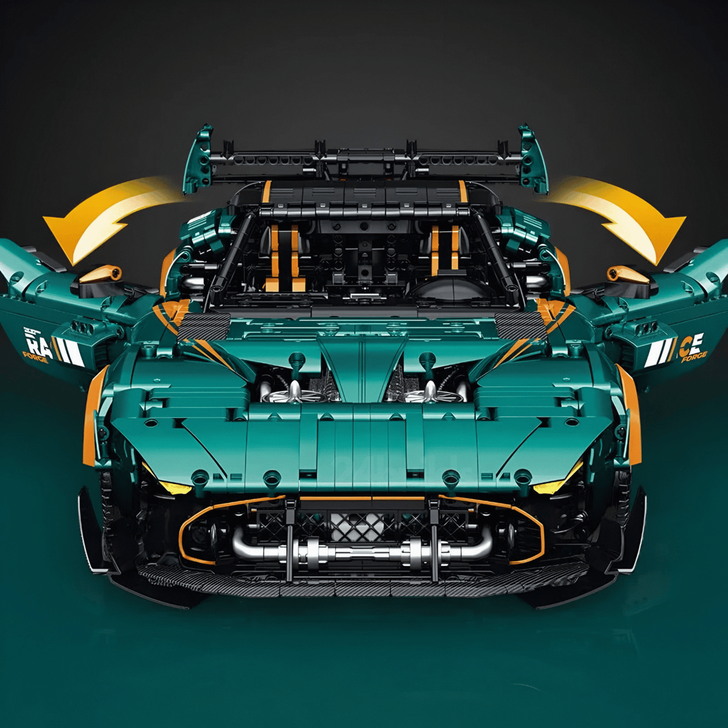 The Ultimate V12 British Race Car | 3794pcs