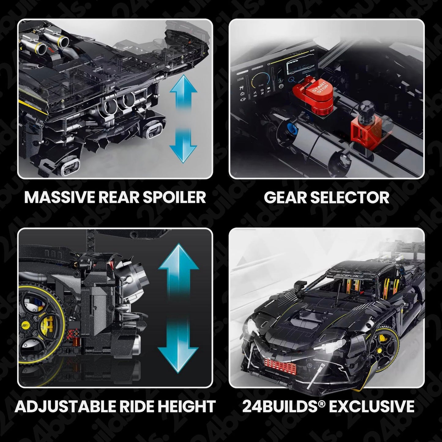 Track Edition Italian Supercar | 3728pcs