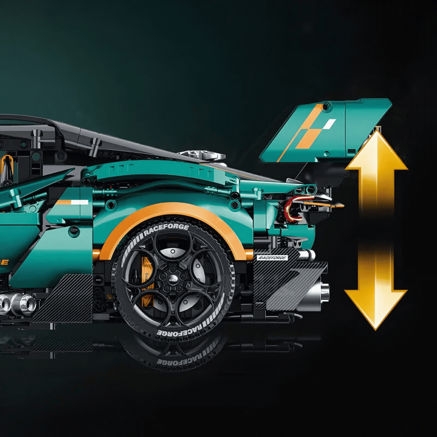 The Ultimate V12 British Race Car | 3794pcs