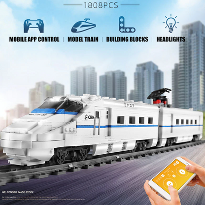 Remote Controlled Passenger Train 1808pcs mySite