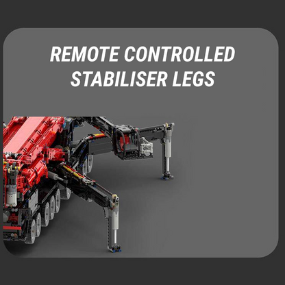 Red Edition Remote Controlled Crane 9176pcs mySite