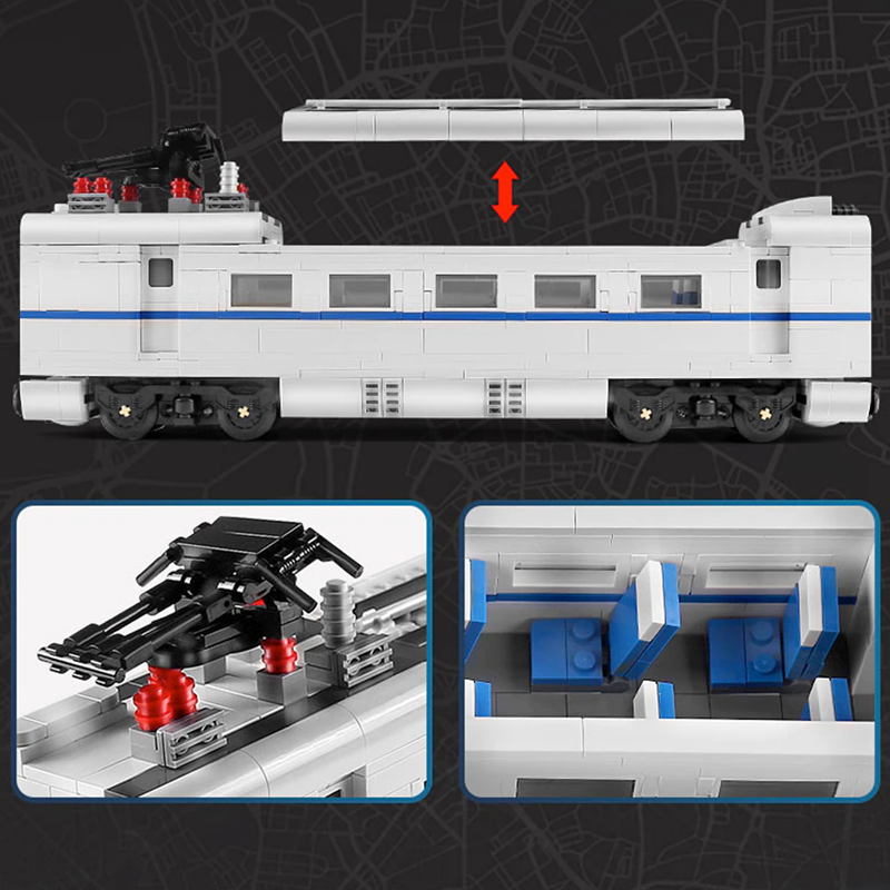 Remote Controlled Passenger Train 1808pcs mySite