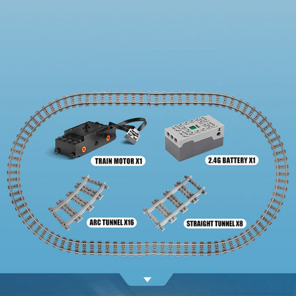 Remote Controlled Passenger Train 1808pcs mySite