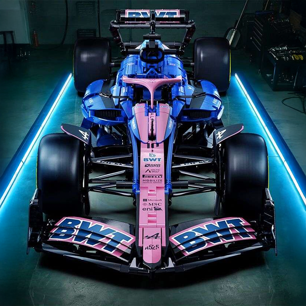 The BWT Alpine Formula One Team Car 2172Pcs