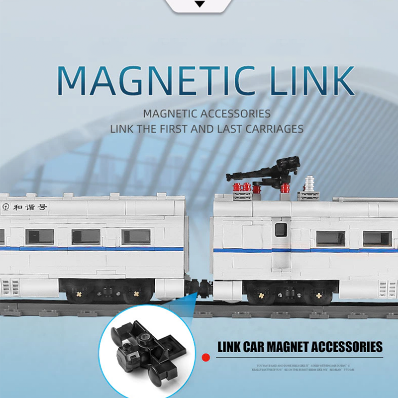 Remote Controlled Passenger Train 1808pcs mySite