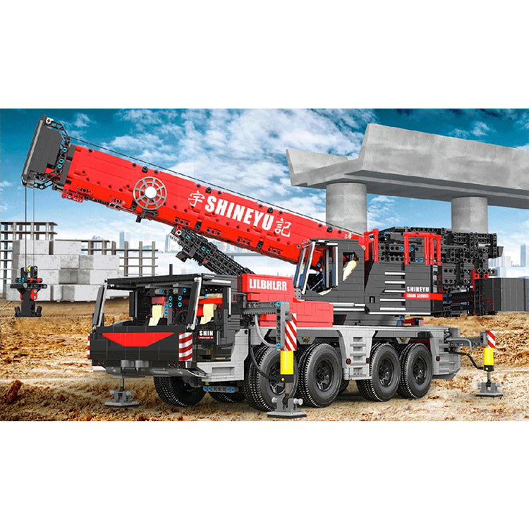 REMOTE CONTROLLED CRANE 4885PCS - RBrickstem®