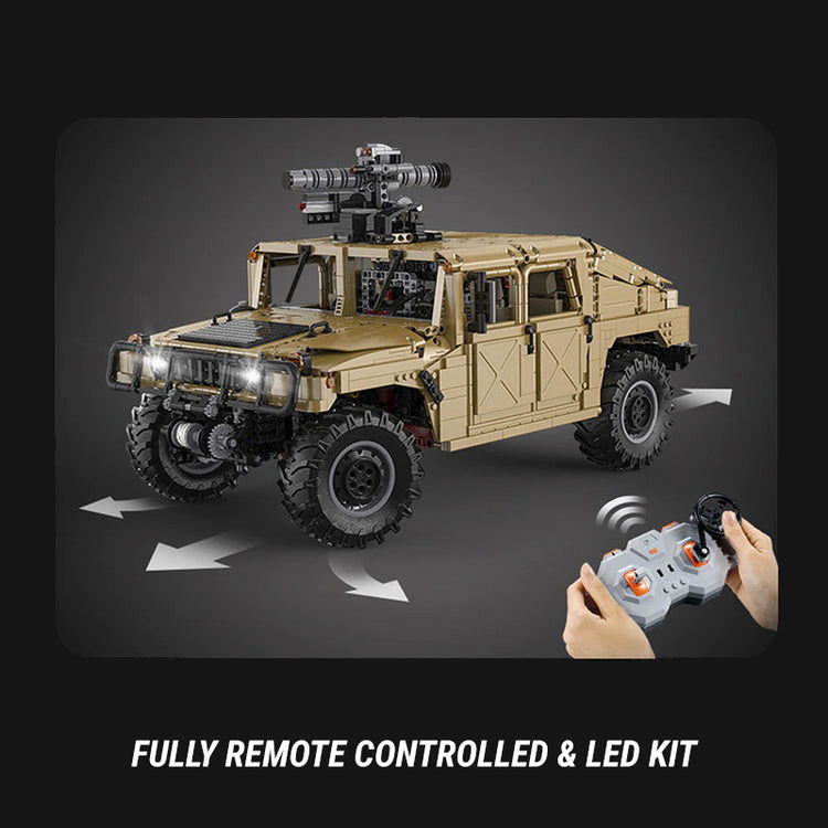 REMOTE CONTROLLED HUMVEE 3934PCS - RBrickstem®