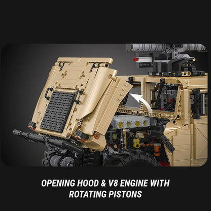 REMOTE CONTROLLED HUMVEE 3934PCS - RBrickstem®