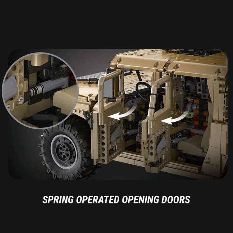 REMOTE CONTROLLED HUMVEE 3934PCS - RBrickstem®