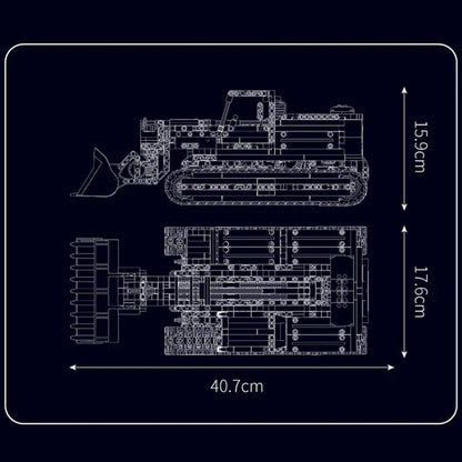 REMOTE CONTROLLED LOADER 1422PCS - RBrickstem®