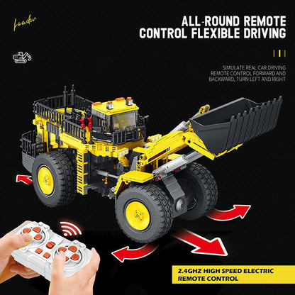 REMOTE CONTROLLED LOADER 1875PCS - RBrickstem®