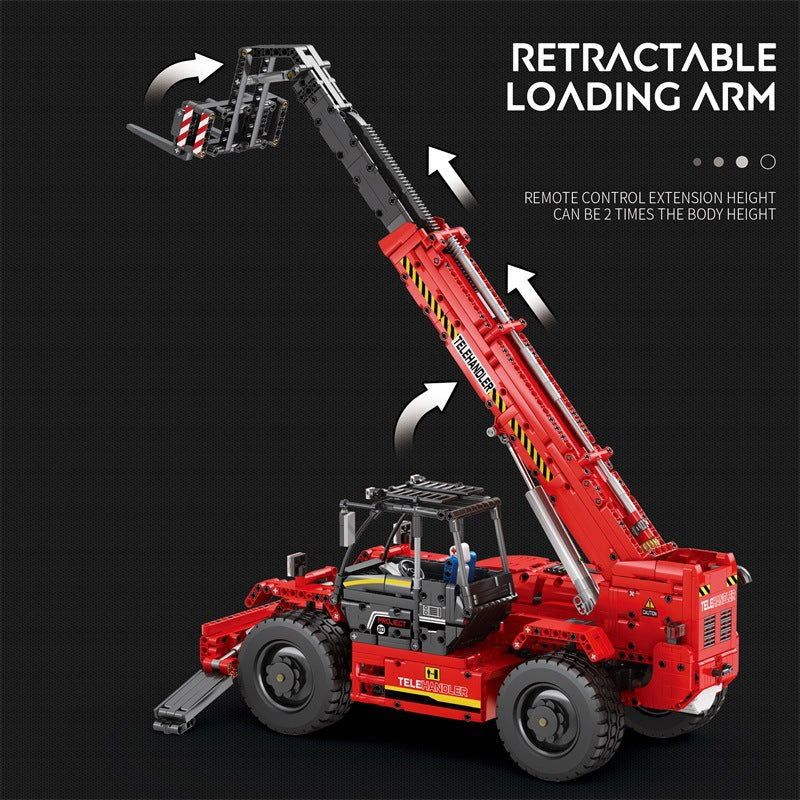 REMOTE CONTROLLED TELEHANDLER 2259PCS - RBrickstem®