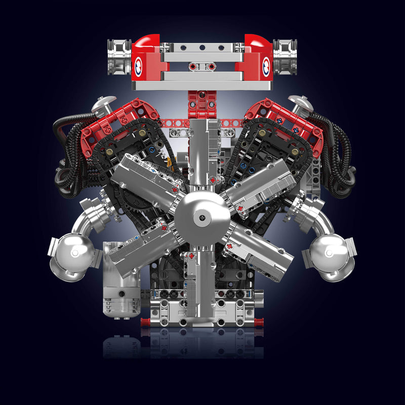 The Ultimate V12 Engine & Gearbox 3471pcs RBrickstem®