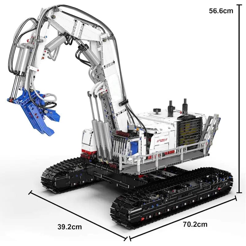 Remote Controlled Pneumatic Claw Excavator 4194Pcs - RBrickstem®