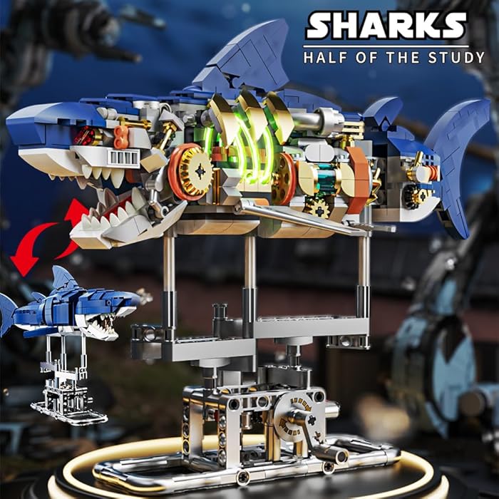 SHARK MARINE LIFE 686PCS - RBrickstem®