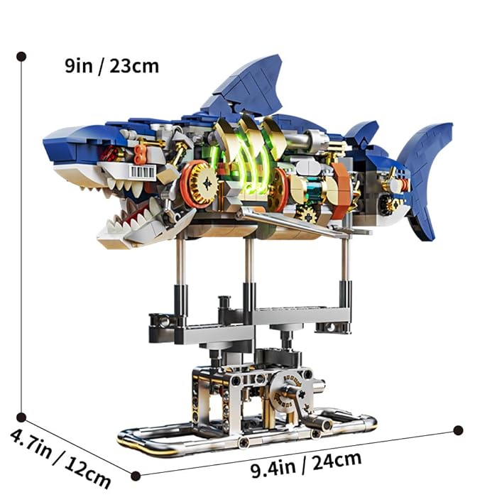 SHARK MARINE LIFE 686PCS - RBrickstem®