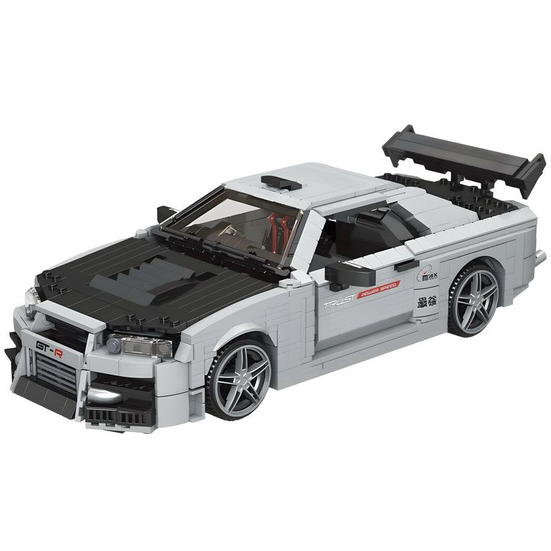 SKYLINE GTR R34 | 1472PCS - RBrickstem®