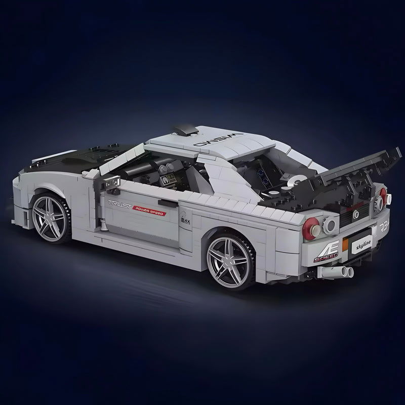 SKYLINE GTR R34 | 1472PCS - RBrickstem®