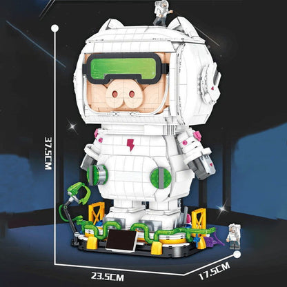 SPACE PIGLET 2082PCS - RBrickstem®