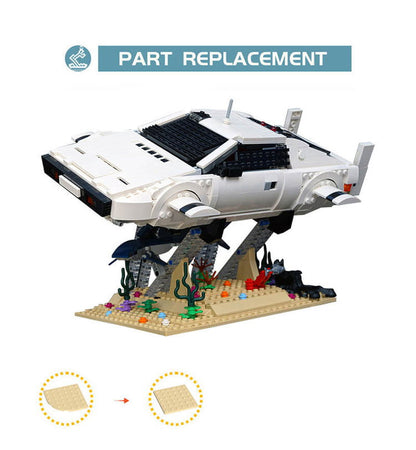 SPY SUBMARINE 1542PCS - RBrickstem®