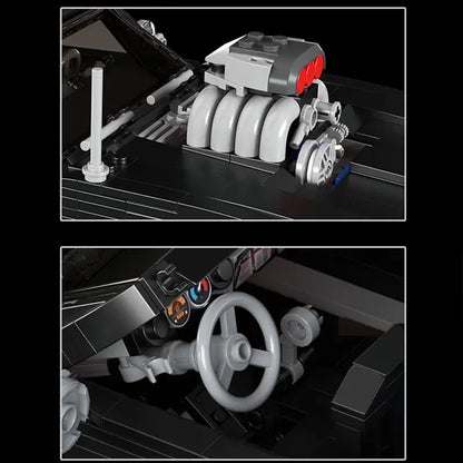 Supercharged Muscle Car 1438pcs