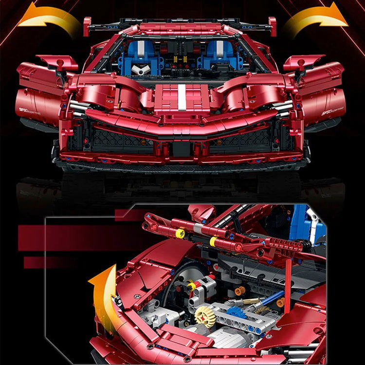 THE ITALIAN SUPERCAR 3981PCS - RBrickstem®