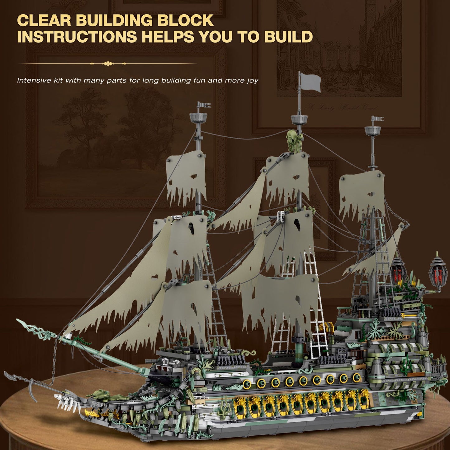 THE PIRATE SHIP 5864PCS - RBrickstem®