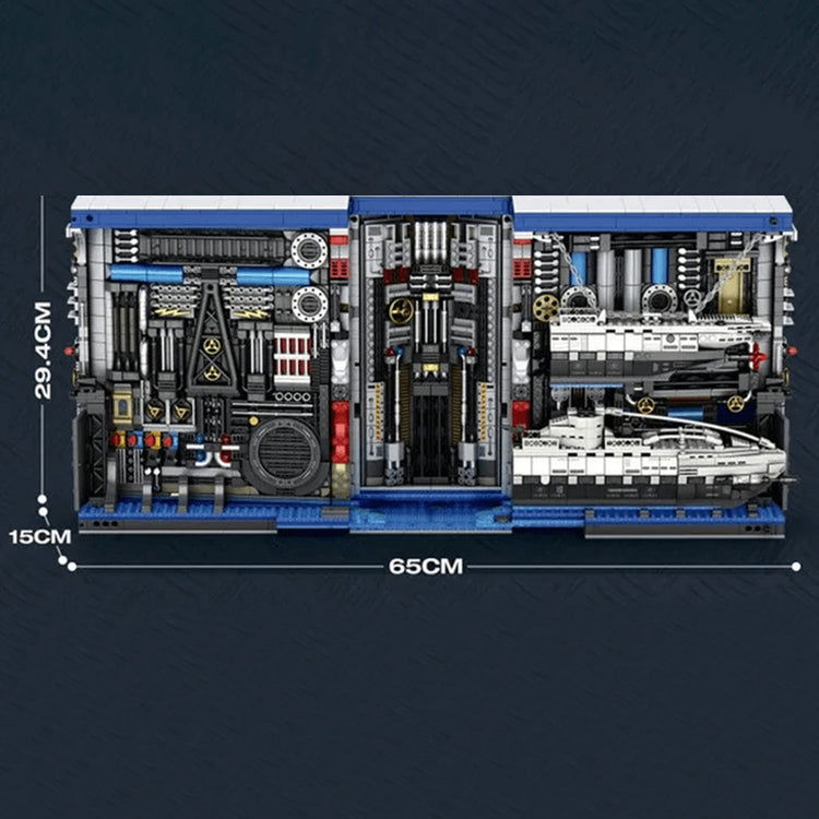 THE SUBMARINE FACTORY 3465PCS - RBrickstem®