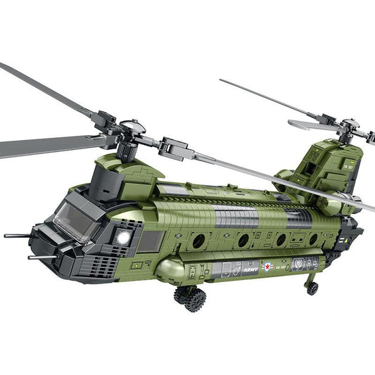 TRANSPORT HELICOPTER 1621PCS - RBrickstem®