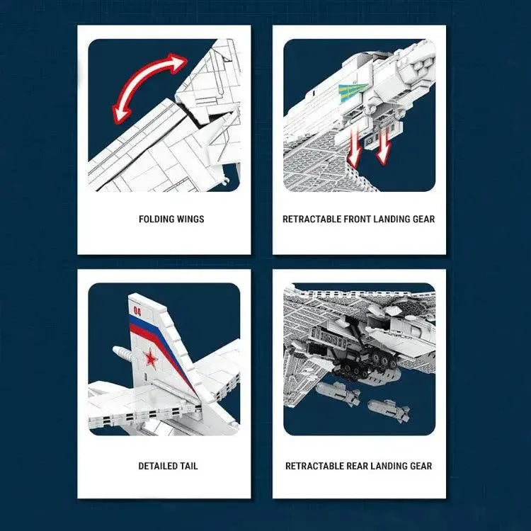 TU-160 STRATEGIC BOMBER 1597PCS