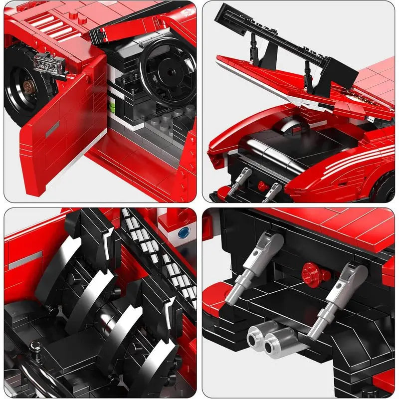 The Legendary German Endurance Racecar 1716pcs - RBrickstem®