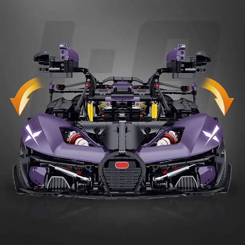 The Ultimate Track - Only German Hypercar 3331PCS - RBrickstem®
