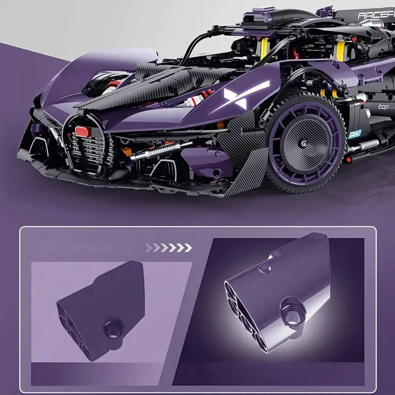The Ultimate Track - Only German Hypercar 3331PCS - RBrickstem®