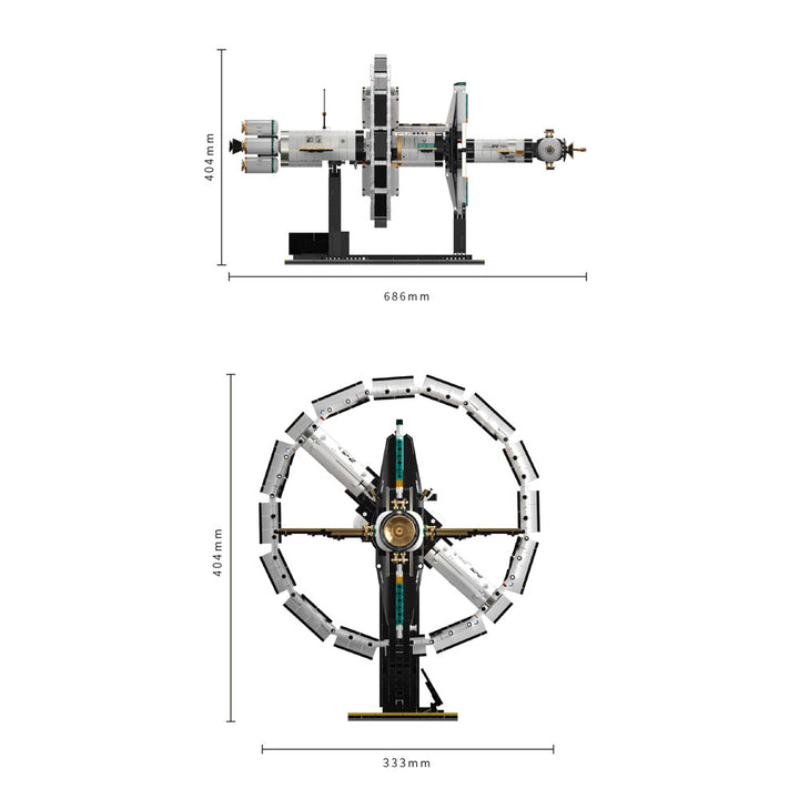 Tianshu Space Station 2220Pcs - RBrickstem®