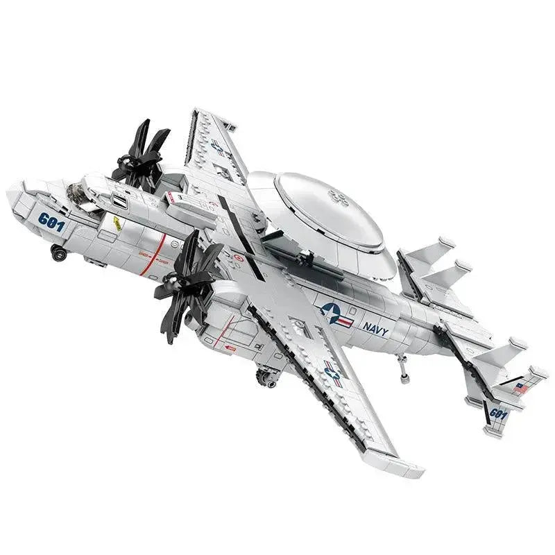 USN E-2C Hawkeye Airplane 1600 Pcs