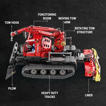 Remote Controlled Snow Groomer 1099pcs mySite