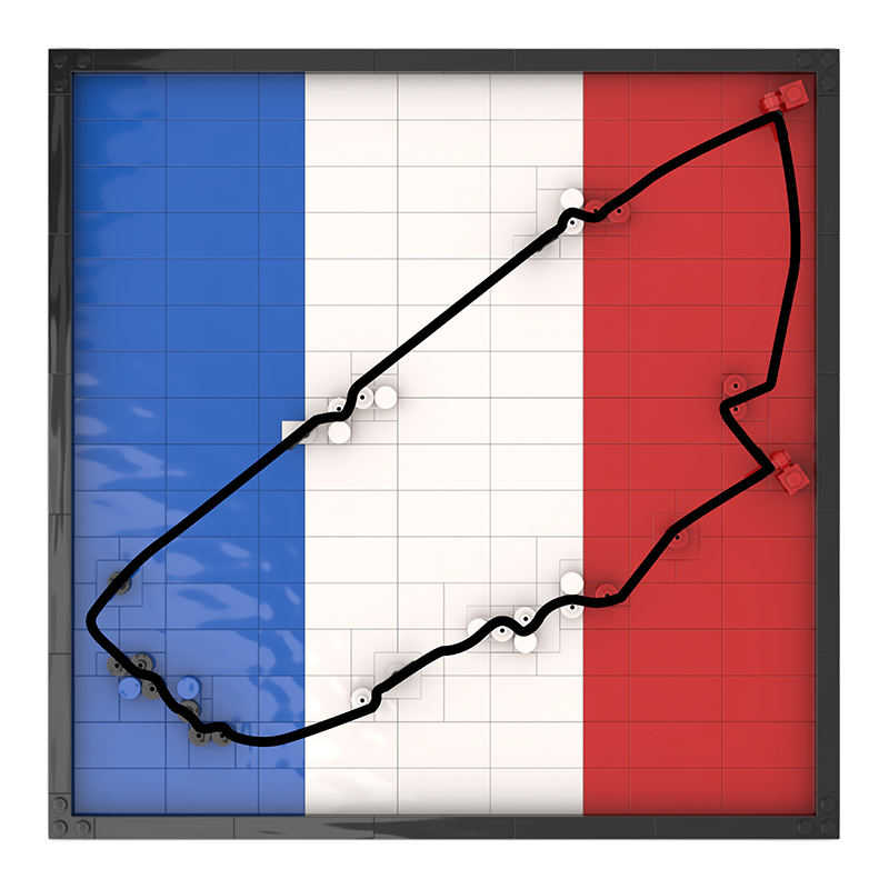 Le Mans Track Map 378pcs mySite