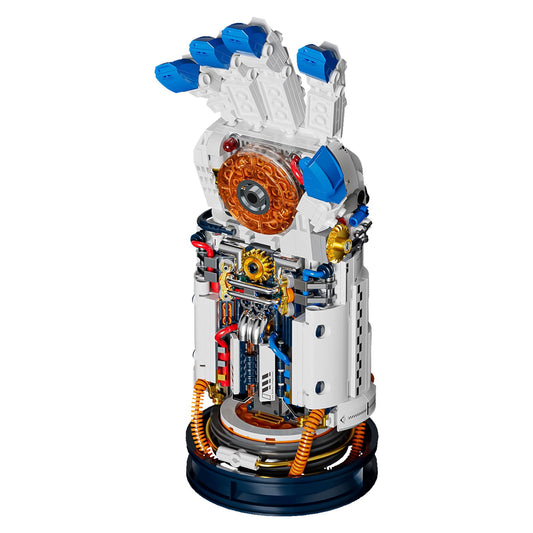 WHITE ASTRONAUT GLOVES 699PCS - RBrickstem®