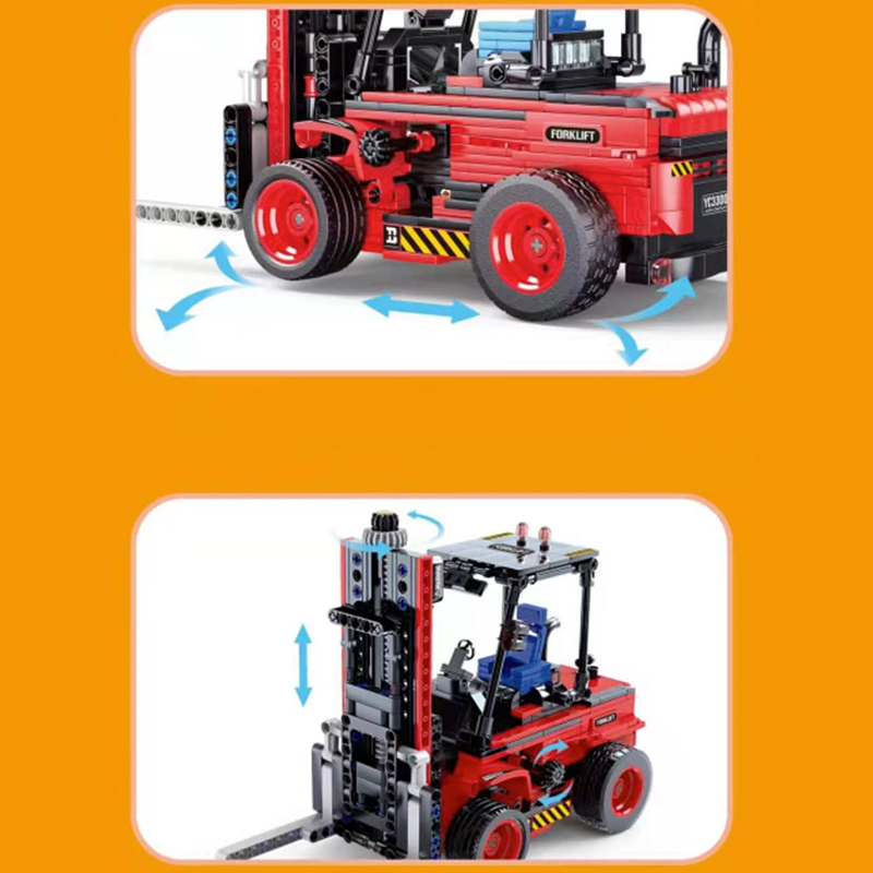 Remote Controlled Forklift 605pcs mySite