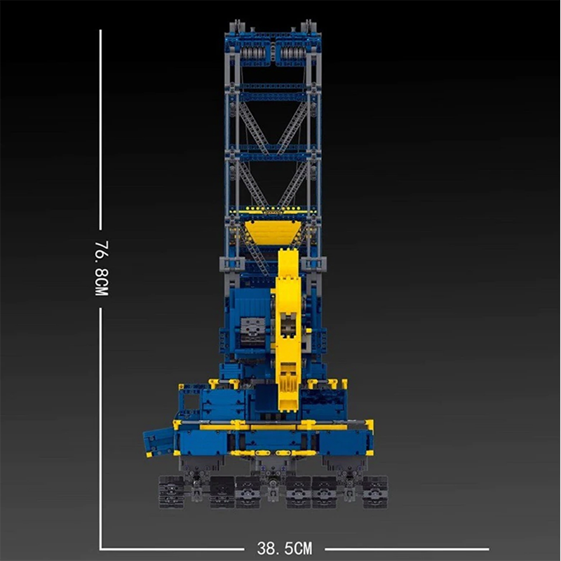 Remote Controlled Bucket Wheel Excavator 4587pcs mySite