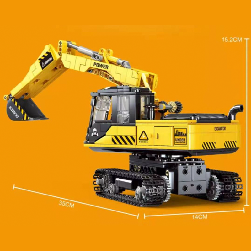 Remote Controlled Excavator 723pcs mySite