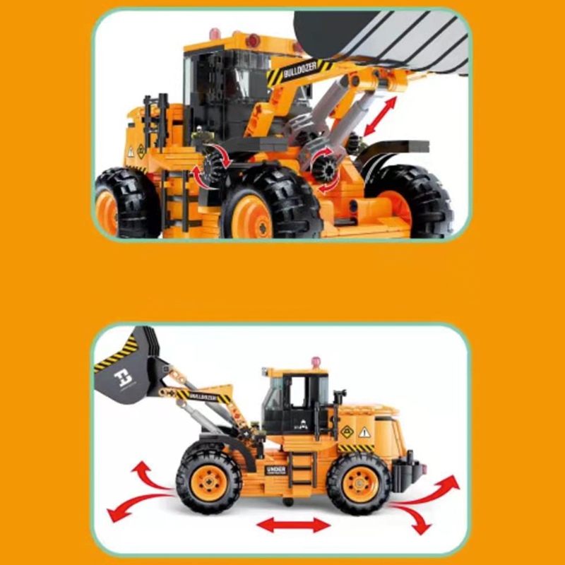 Remote Controlled Loader 696pcs mySite