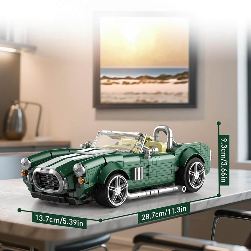 Convertible American Sports Car 1197Pcs - RBrickstem®