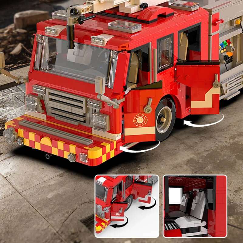 American Firetruck 3032Pcs - RBrickstem®