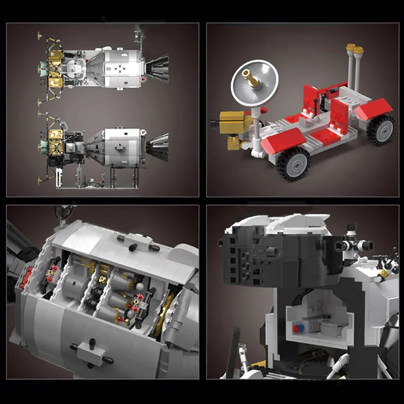 Apollo Spacecraft 7011pcs - RBrickstem®