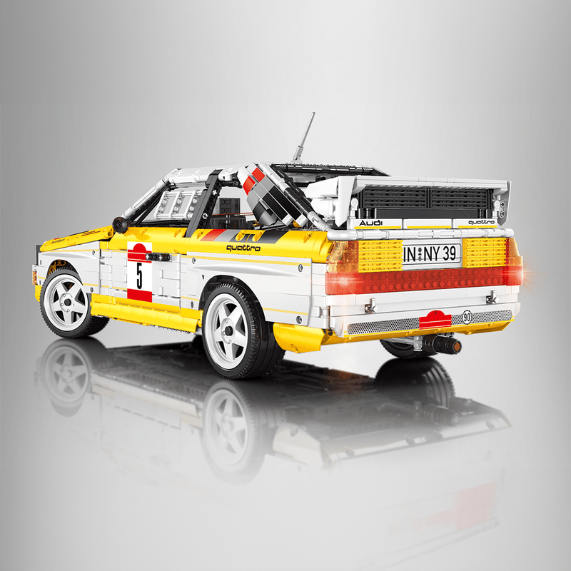 Audi Rally Quattro S1 Group B 1984 | 1:8 Scale 3886 pcs