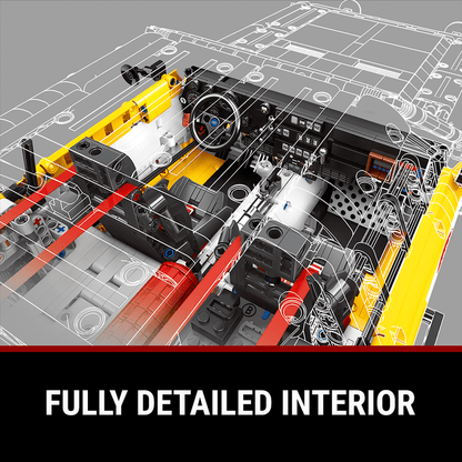 Audi Rally Quattro S1 Group B 1984 | 1:8 Scale 3886 pcs