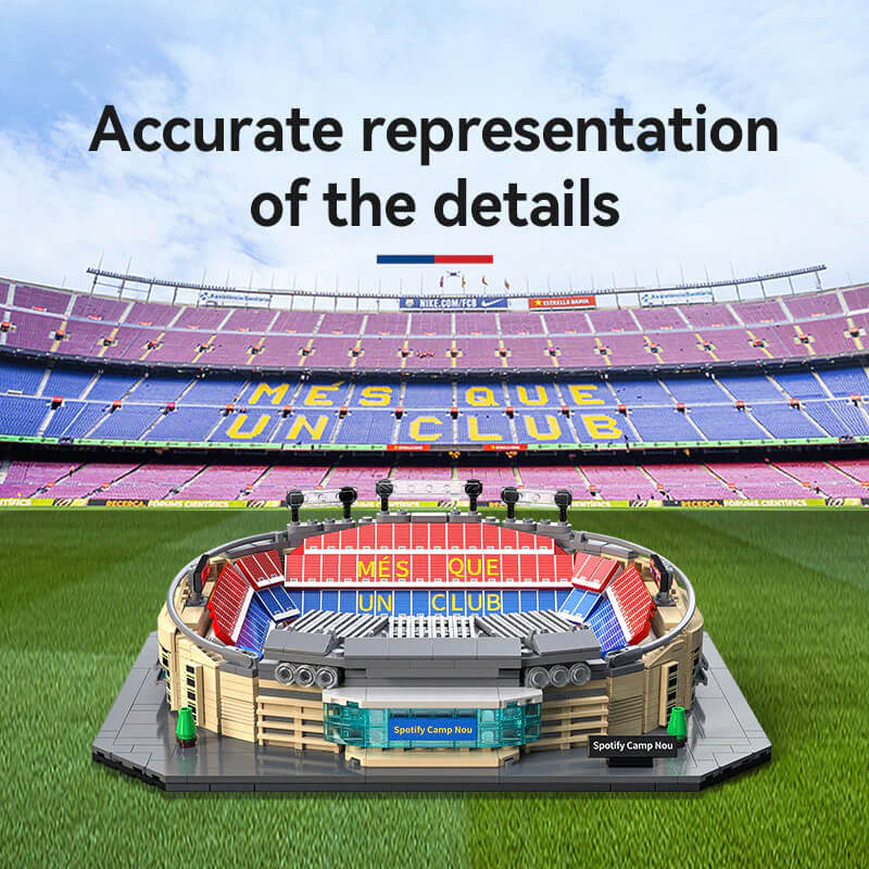 FC Barcelona Spotify Camp Nou 727Pcs - RBrickstem®