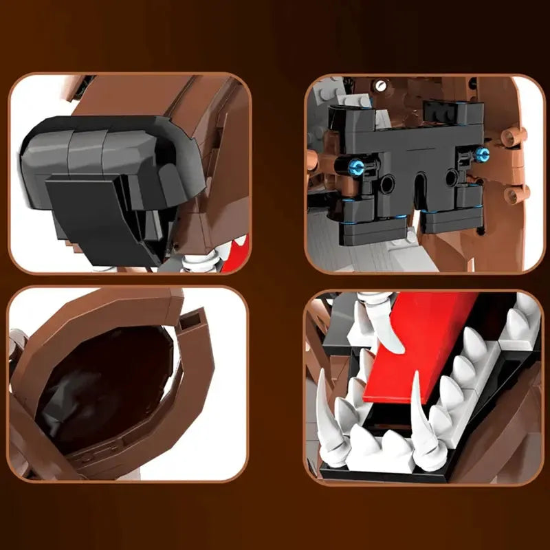 Bear Head 1005pcs - RBrickstem®