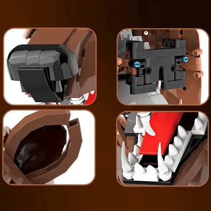 Bear Head 1005pcs - RBrickstem®